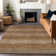 Machine Washable Indoor/Outdoor Xhevrie Brown Rug