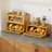 Bamboo Bread Box For Kitchen Countertop