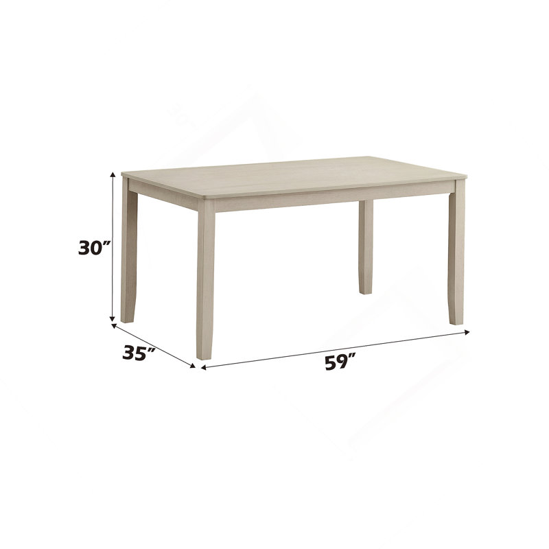 7-Piece Dining Set With Rectangular Table