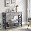 Deford 100cm Console Table: Stylish Storage with Drawers & Durable Steel Frame