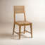 Chaise d'appoint en bois massif Lafond-739755008