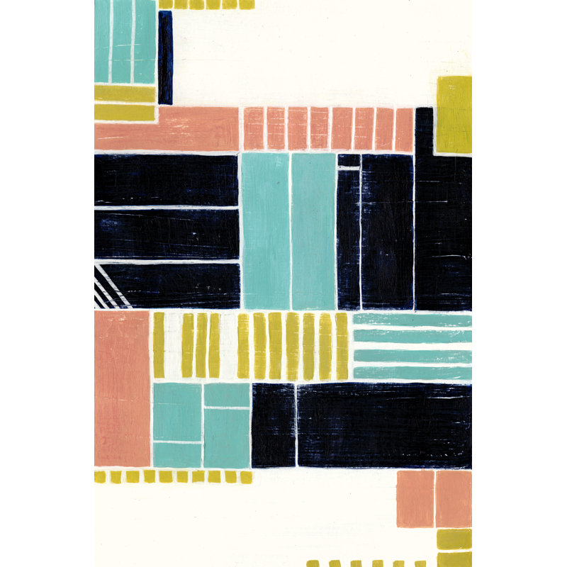 Blithe Puzzle I by Grace Popp - Wrapped Canvas Print, 30cm H x 20cm W