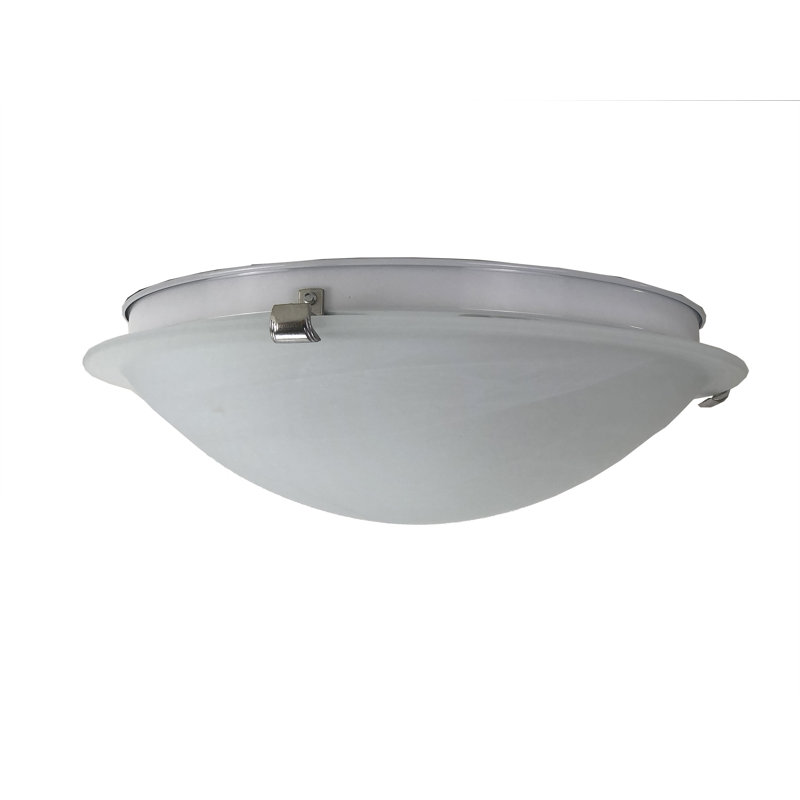 Plafonnier encastré à del simple 1 lumière Gagnon, H 4 po x l 12,25 po