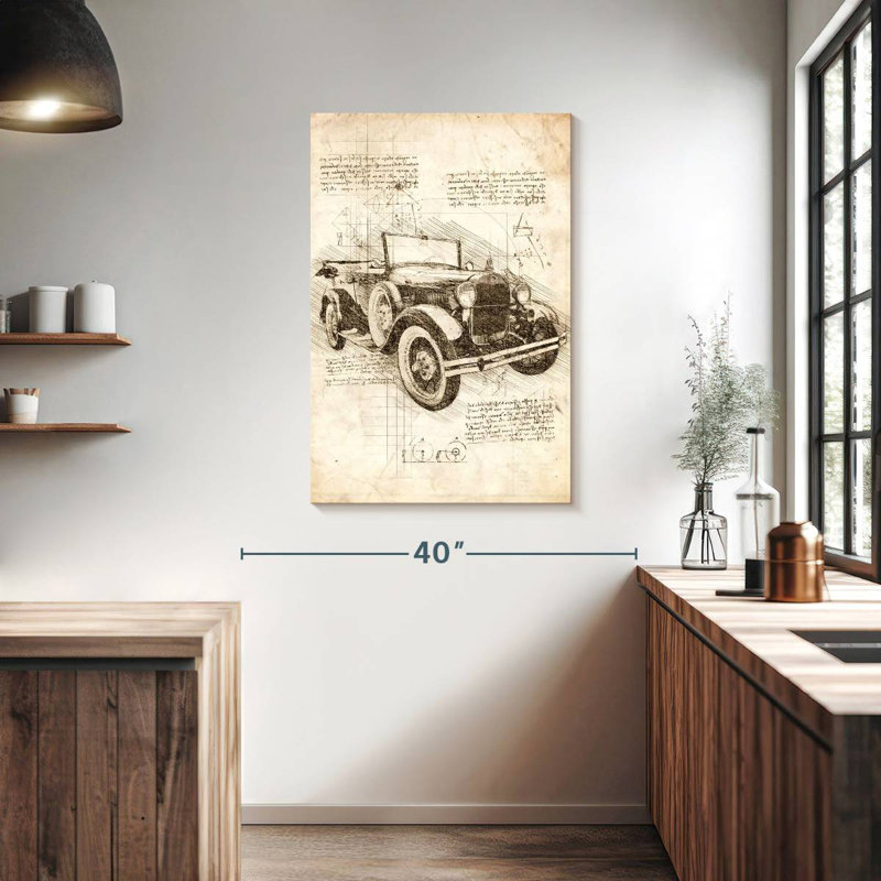 Mehar Old Ford Model T, H 39 po x l 26 po