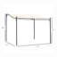 Pavillon de jardin extérieur en acier de 10 pi x 10 pi Outsunny-49417556