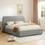 Lit plateforme tapissier avec rangement-124518475