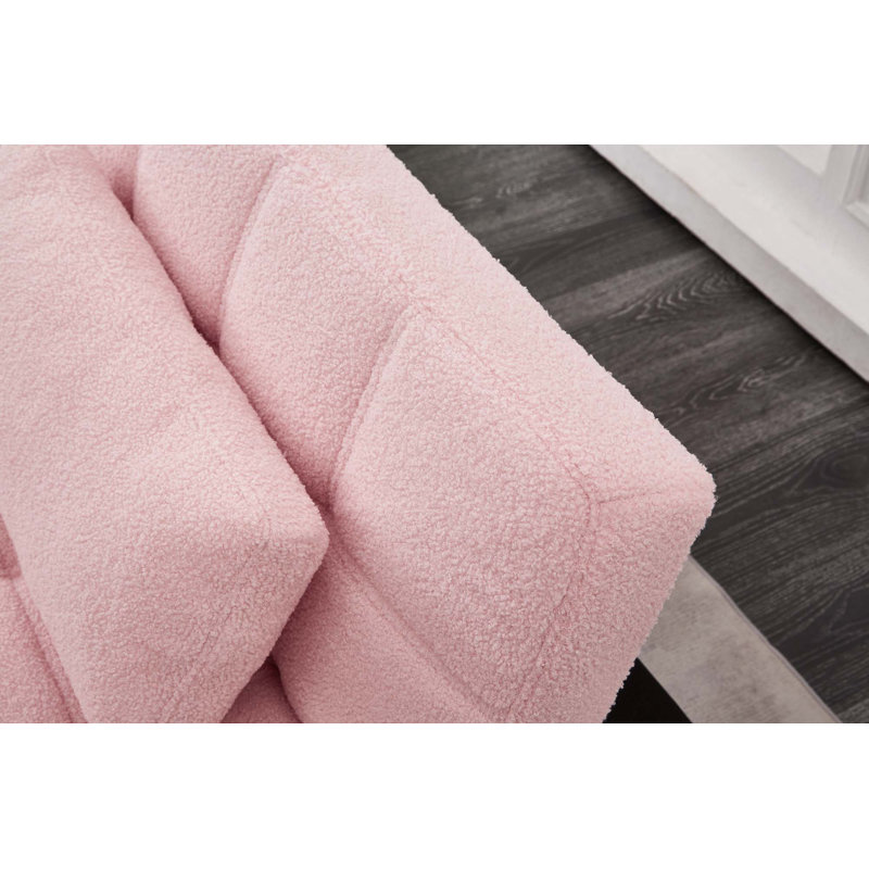 Tissu convertible futon avec pieds en métal