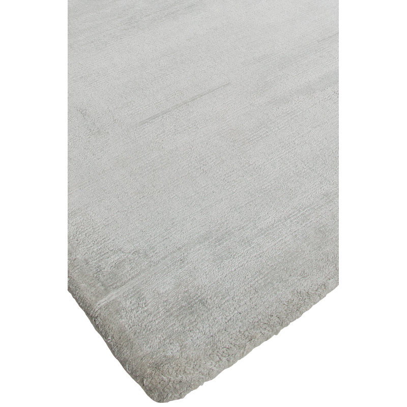 Tapis gris tissé à la main Metro, Rectangle 6 pi x 9 pi