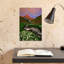 Rainbow Over Dallas Peak Abstract Contemporary Flower Landscape Wall Art Print 1 Piece Wrapped Canvas Wall Art-1841432716