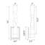 Mamadim 1 - Light LED Armed Sconce-620062330-620062331