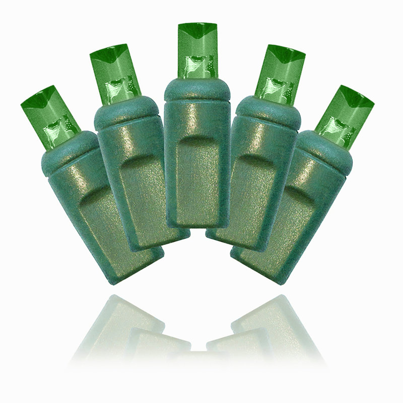 Guirlande 70 lumières, Vert, L 23 pi, 70