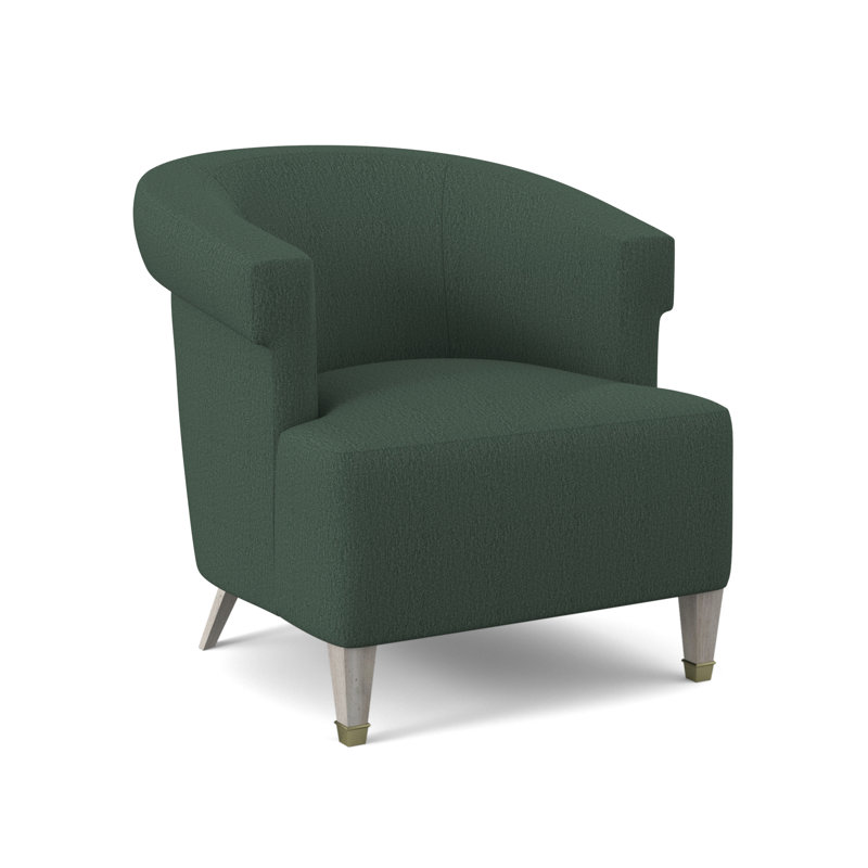 Madame Barrel Chair, Filigree Ivory, Bisque
