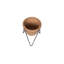 Terracotta Pot with Metal Stand (Pot with Stand)