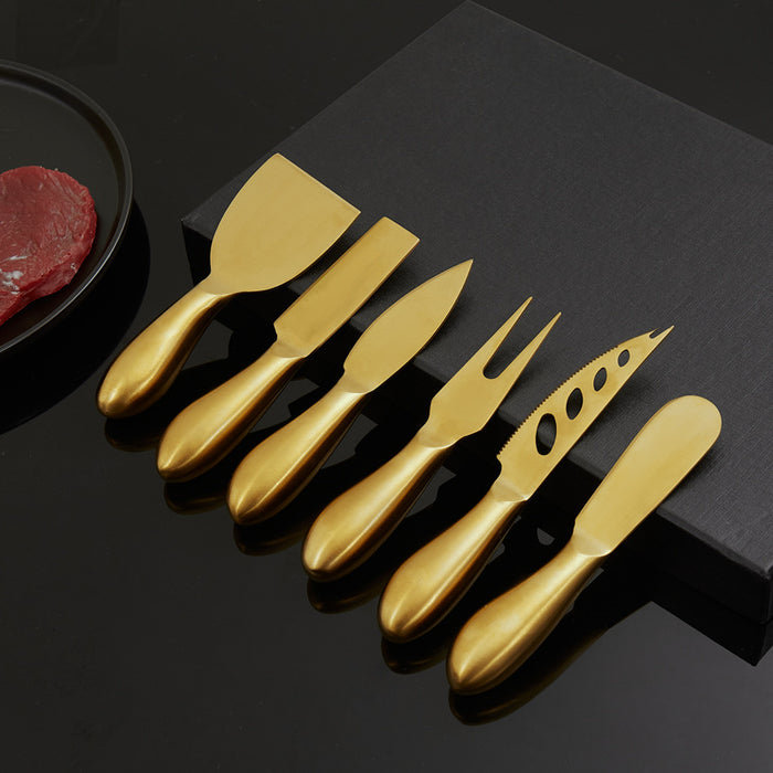 Ensemble d'épandeur à fromage Kober, Doré