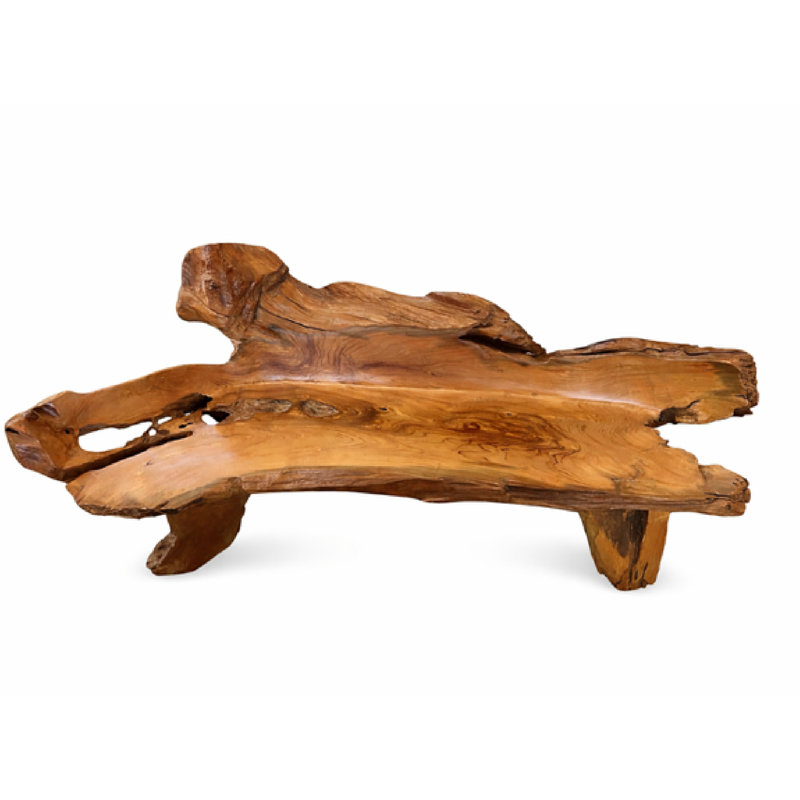 Banc en bois de teck massif Rhea intérieur / extérieur