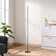 Dimmable LED Corner Floor Lamp with Remote Control