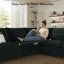 Canapé modulaire 5 places French Seam-135939312