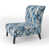 Azure Mirage Tropical Pattern