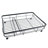 Large Capacity Sinkside Metal Dish Drying Rack With Removable Draining Board And Cutlery Holder