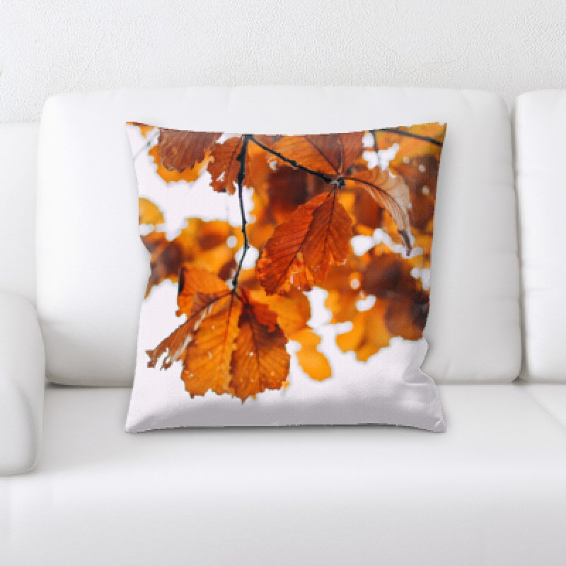 Microsuede Throw Pillow