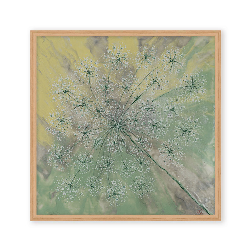 Art mural sur toile "Pastel Breeze" par Karen Biery, H 30 po x l 30 po, Framed Canvas, White