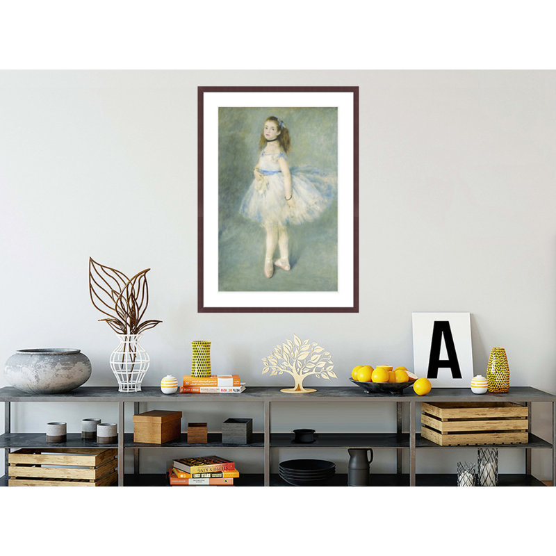 «The Dancer» par Pierre-Auguste Renoir, impression giclée encadrée, H 41,5 po x l 29,48 po