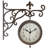 8'' Wireless Outdoor Clock Thermometer