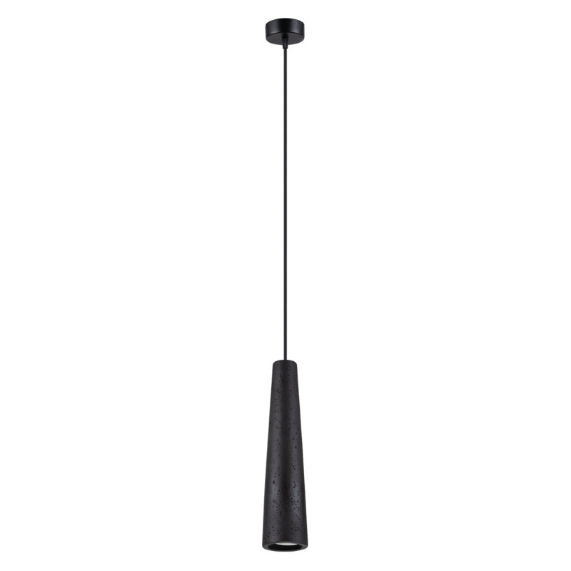 1 - Light White Cylinder Pendant, Grey