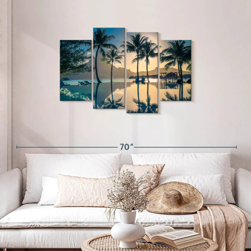 Gillard Retro Bora Bora Gillard, 27" H x 43" W