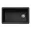 Évier de cuisine réversible à simple cuve encastrable 33 po Inteos SILGRANIT - Anthracite-109512095