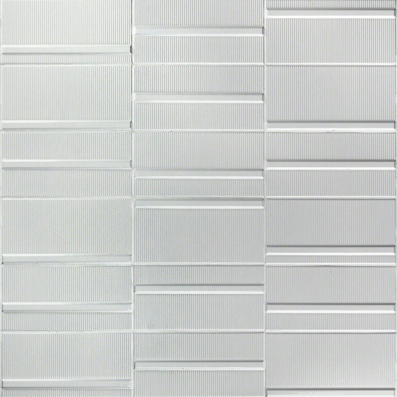 Carrelage blanc en céramique polie 4 "x 8" Magnitude Antracita