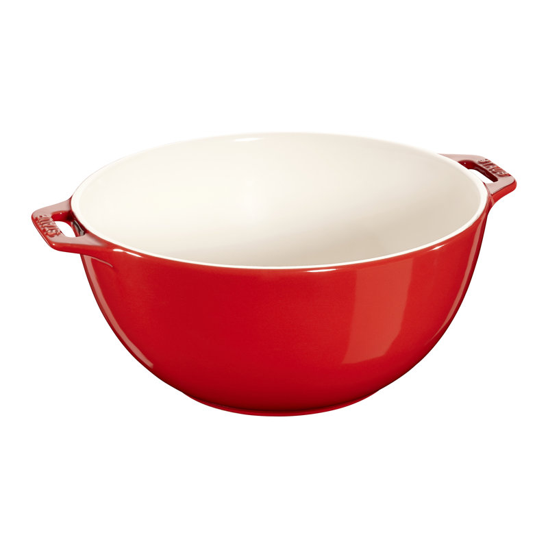 Staub Serving Bowl, Cherry, 9.5"