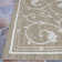 Ariadne Floral Champagne Taupe Indoor Outdoor Area Rug