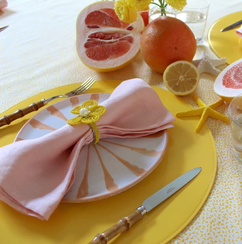 Patent Reversible Placemats - Green & Sage, Green/Sage