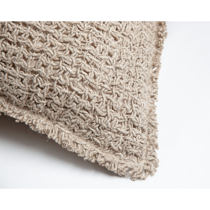 TAPIS EN LIN TRAWICK, Naturel, Standard, Taie décorative simple extra longue