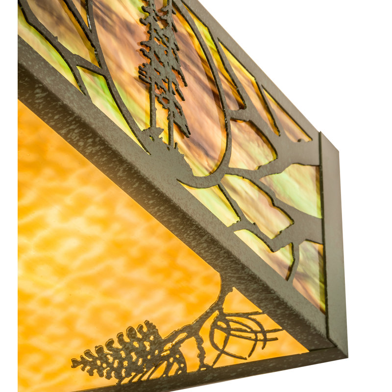 Luminaire suspendu bol à 12 lumières Balsam Pine