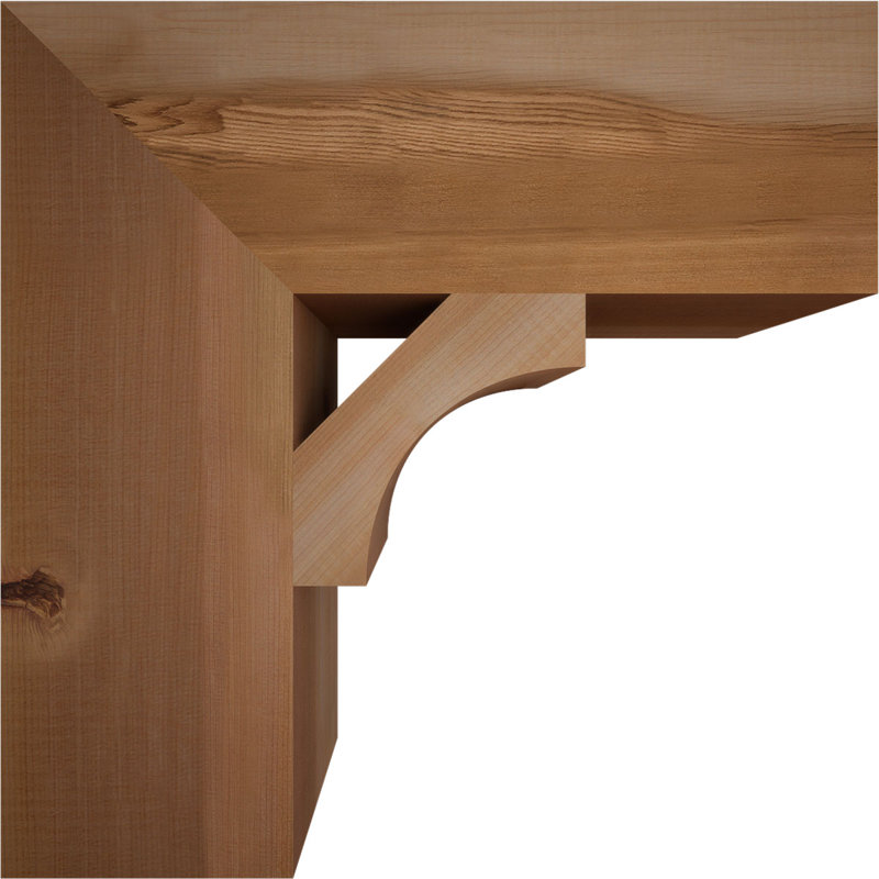 Support Westlake Block, Cèdre rouge de l'Ouest (lisse), H 18 po x l 5,5 po x P 18 po