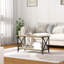 Isuf Four Leg Coffee Table with Storage-558451696-558451710