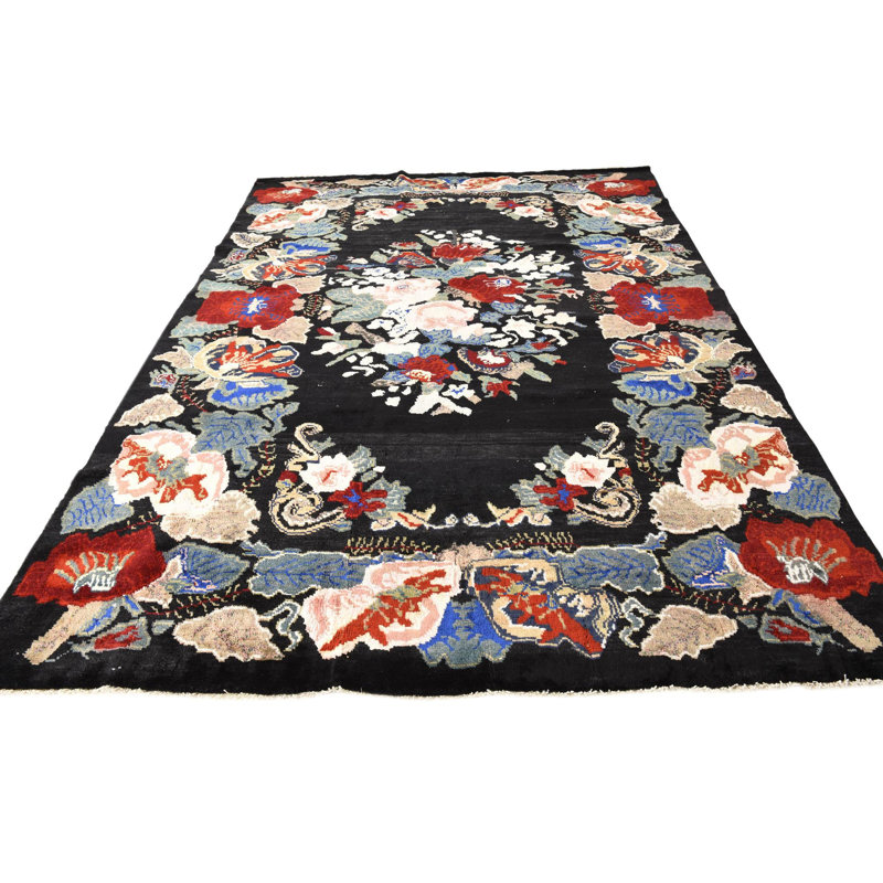 Iniguez Black Rug
