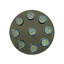 Plafonnier encastré simple 12 po 9 lumières