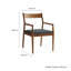 Ensemble de 2 chaises de salle à manger en tissu Solara-105770582-105770584