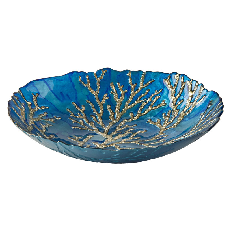 Gold Coral Bowl