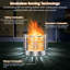 Briet 0.06 Stainless Steel Fire Pit & Grill