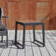CALVIN 20" Wicker Outdoor Side Table (Set of 2) by Real Flame-325164630