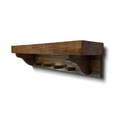Tablette murale Rough Cut, 4 pi