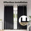 Curtains With Curtains 2 Pcs Polyester-984543565-984543574