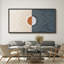 Sun and Moon Radiant Dawn Abstract Sunburst, reproduction d'art sur toile-96074510-111568169