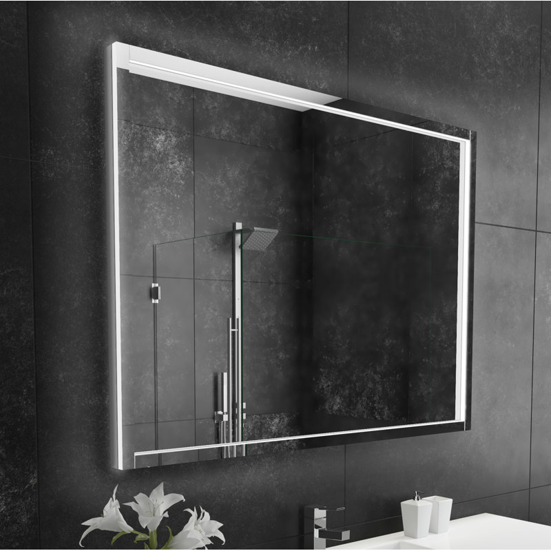 Miroir éclairée à intensité variable flore, H 36 po x l 48 po, 6 000 K