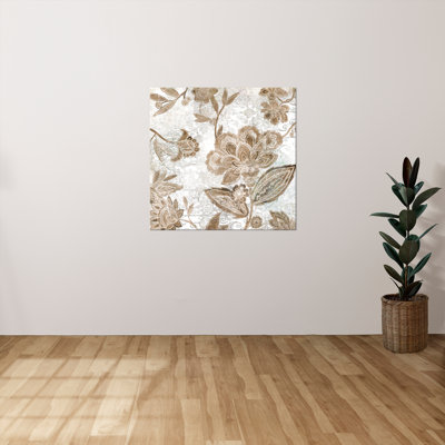"Neutral Jacobean II" par Carol Robinson, reproduction sur toile