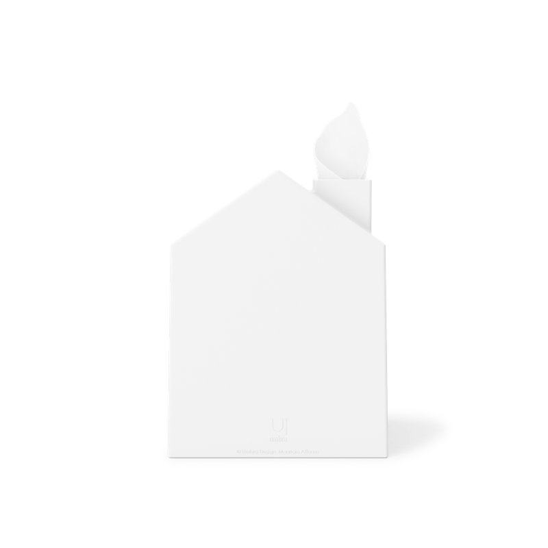 White House-Shaped Polypropylene Tissue Box Cover